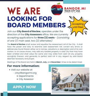 Board of Review Seats Available.121225